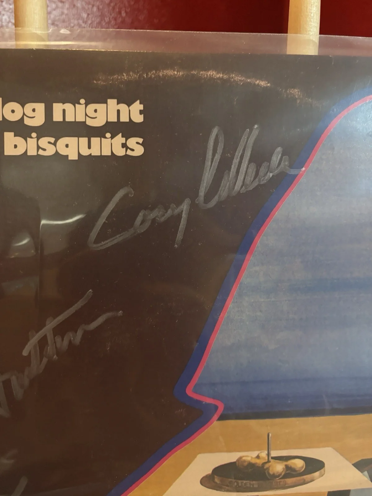 Three Dog Night Golden Biscuits Signed Original Vinyl Record, image 3
