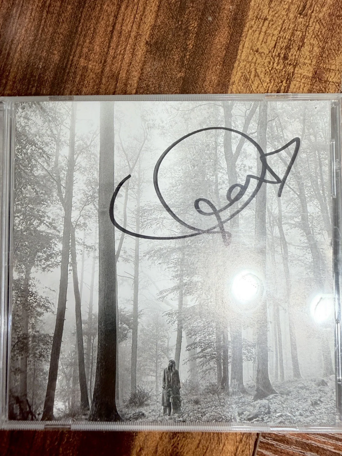 Taylor Swift Autographed Folklore CD, image 2