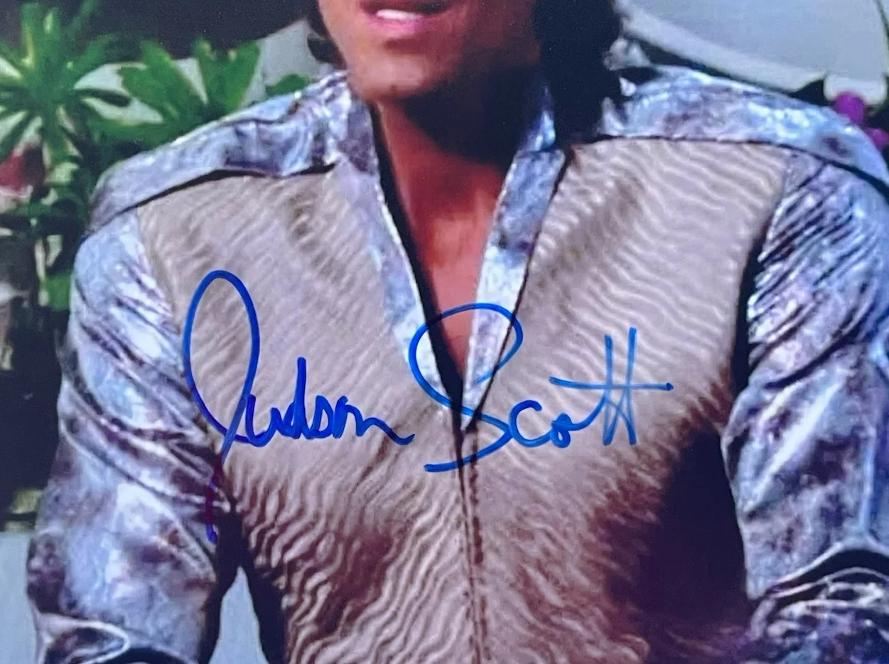 Judson Scott — Judson Scott Authentic Hand Signed 8x10 Photo Autograph Star Trek Wrath Of Khan, изображение 2