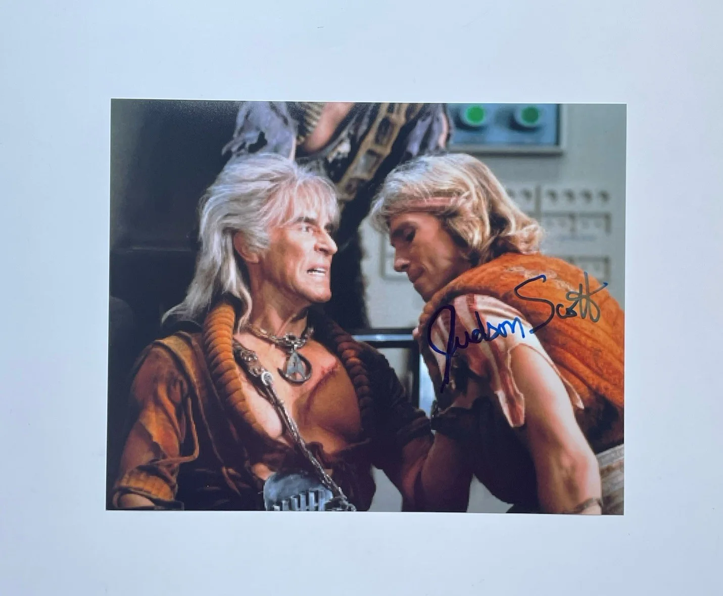 Judson Scott — Judson Scott Authentic Hand Signed 8x10 Photo Autograph Star Trek Wrath Of Khan