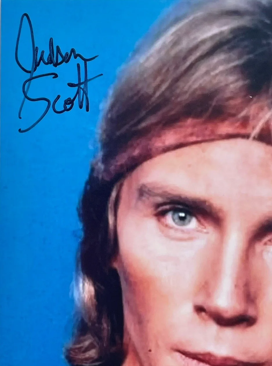 Judson Scott — Judson Scott Authentic Hand Signed 8x10 Photo Autograph Star Trek Wrath Of Khan, изображение 2