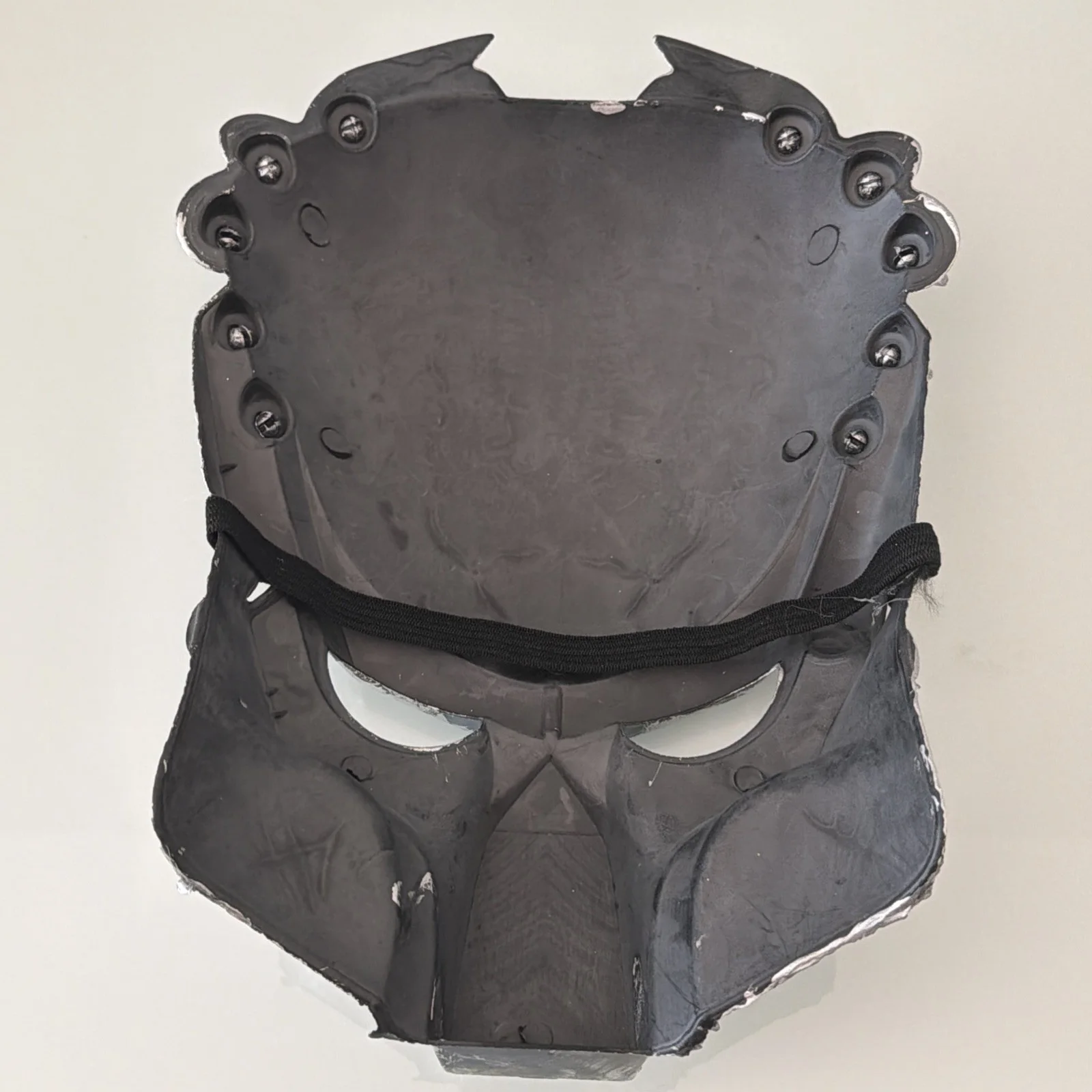 Brian A Prince — Brian A. Prince Signed & Sketched Predator Replica Mask with Spikes JSA COA, image 3