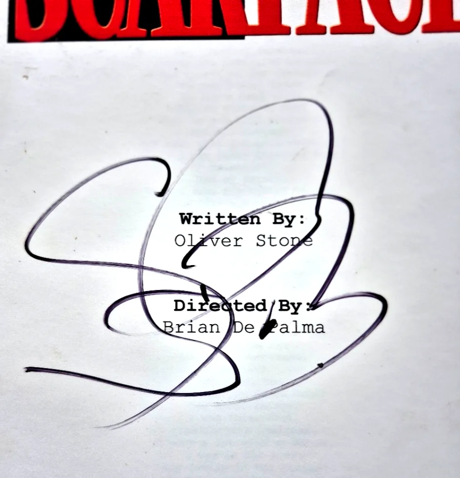 STEVEN BAUER SIGNED AUTOGRAPHED FULL SCRIPT SCARFACE AL PACINO RARE PSA COA, image 2