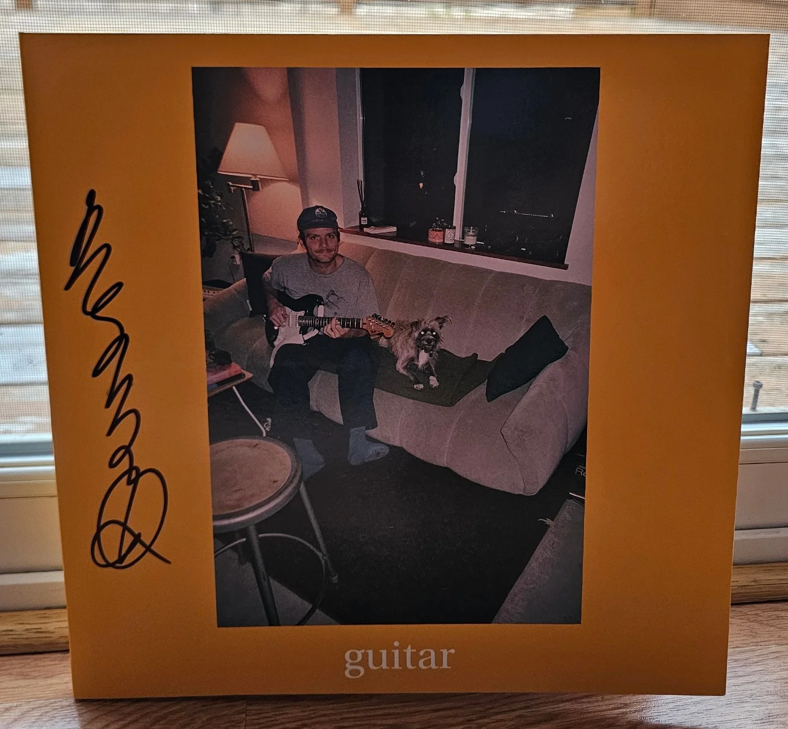 Mac DeMarco SIGNED Autograph Guitar Vinyl Record! RARE!, image 2