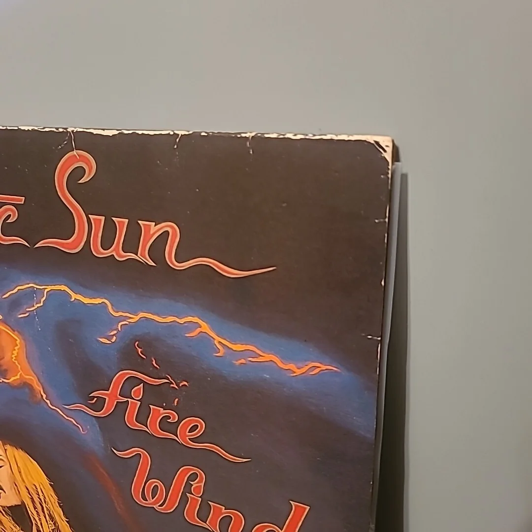 Uli Jon Roth AUTOGRAPHED 1981 ELECTRIC SUN -Fire Wind LP Record French SCORPIONS, изображение 5