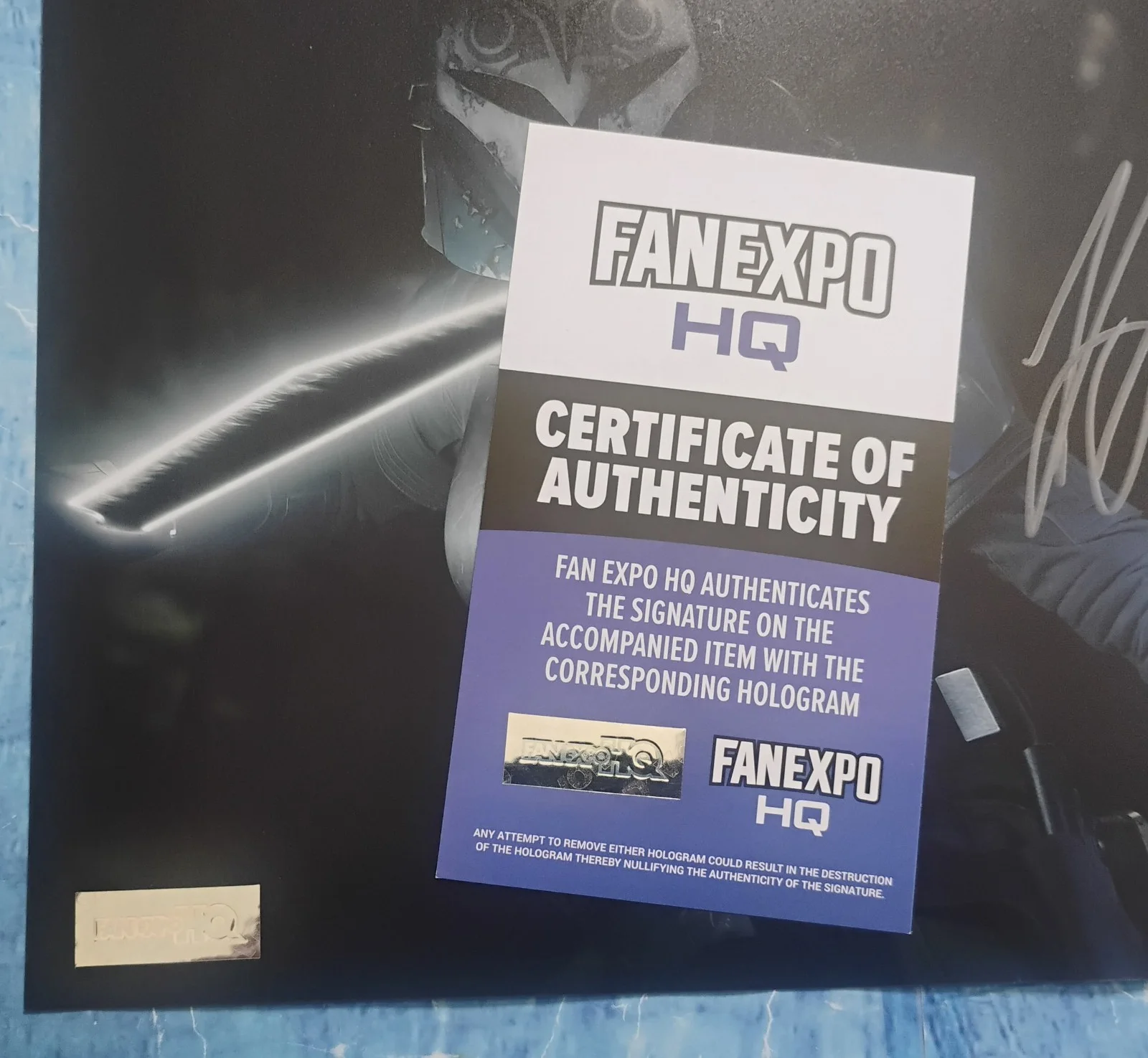 Katee Sackhoff Hand Signed 8x10 Photo COA The Mandalorian NO TARIFFS, image 4