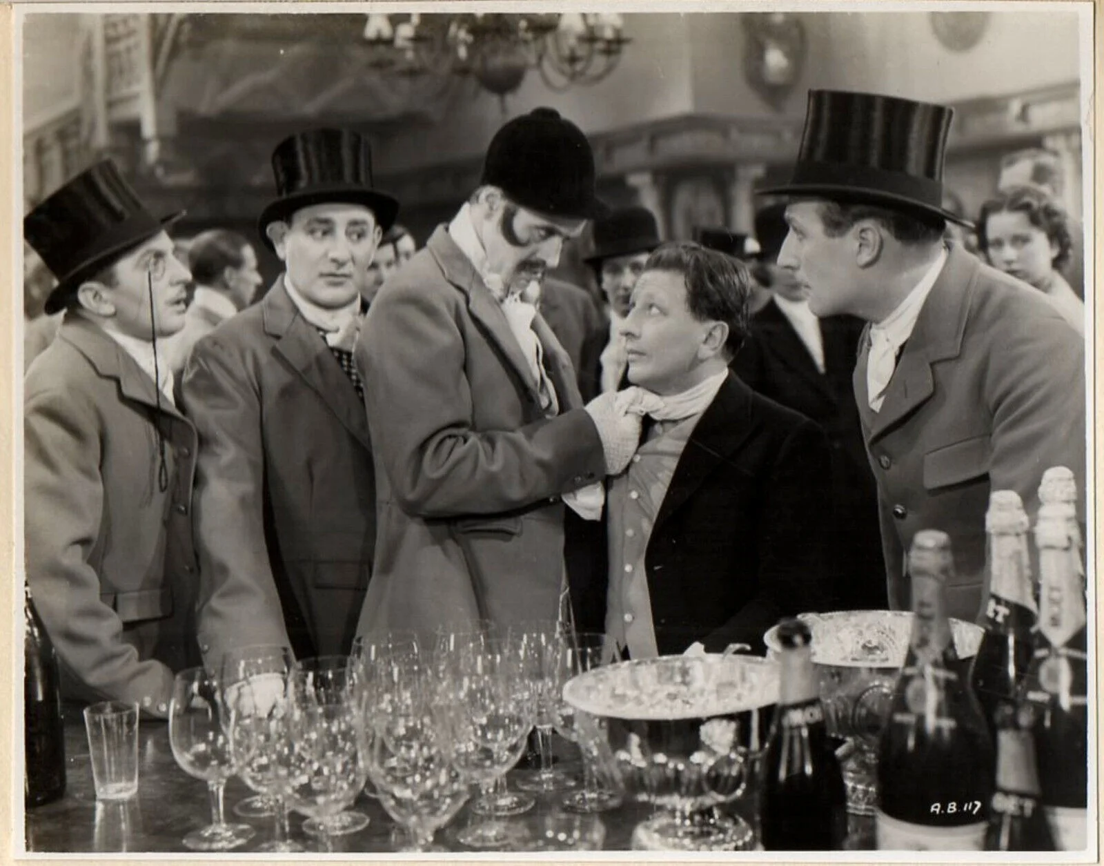 ALF'S BUTTON AFLOAT 1938 Crazy Gang, Bud Flanagan, Alastair Sim 4 SMALL STILLS, image 2