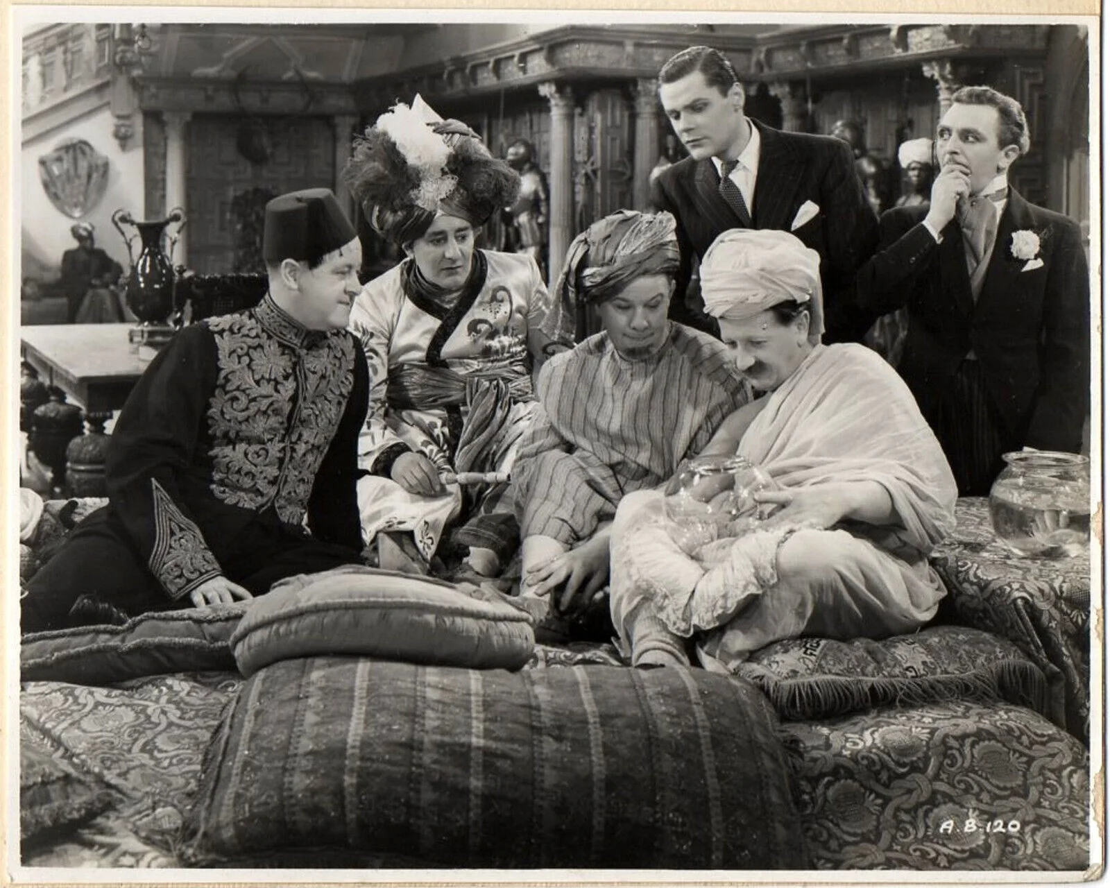 ALF'S BUTTON AFLOAT 1938 Crazy Gang, Bud Flanagan, Alastair Sim 4 SMALL STILLS, image 5