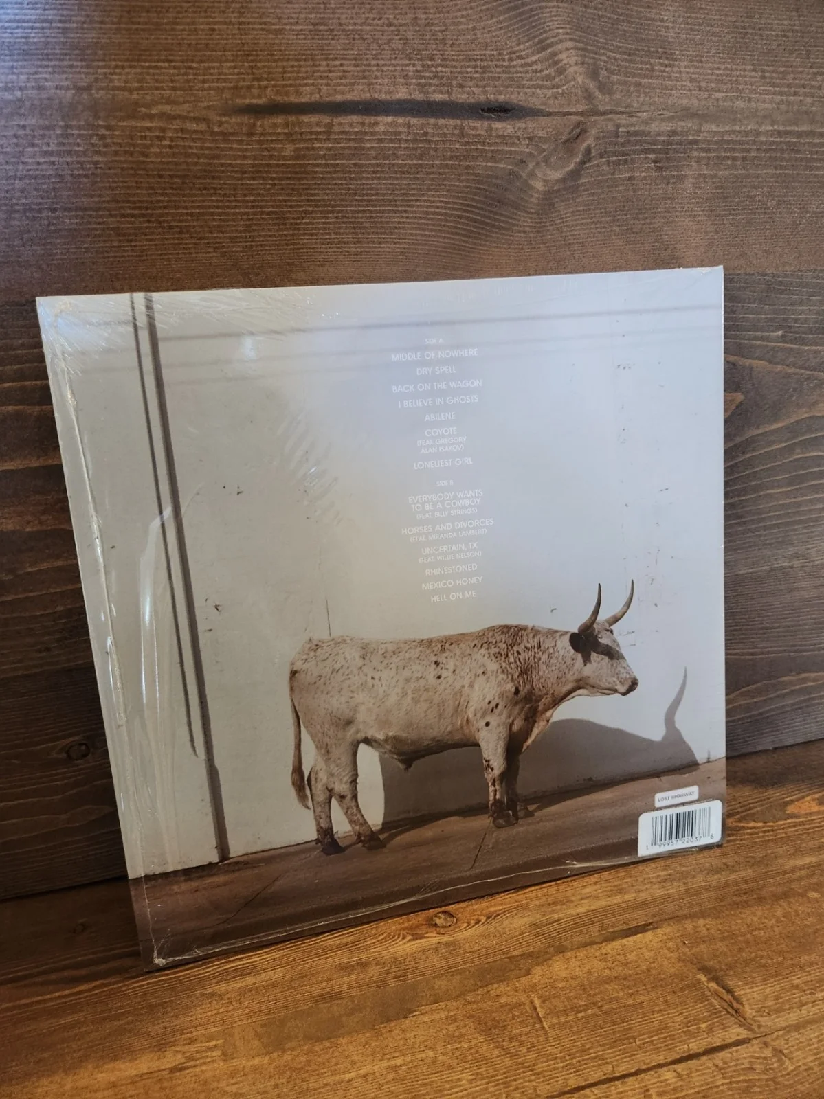 Kacey Musgraves — Kacey Musgraves SIGNED LP Middle of Nowhere WHISKEY COLORED Vinyl Record, изображение 3
