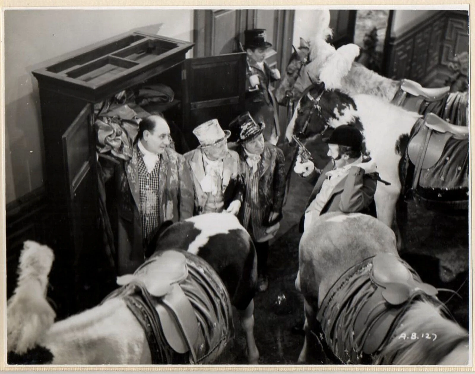 ALF'S BUTTON AFLOAT 1938 Crazy Gang, Bud Flanagan, Alastair Sim 4 SMALL STILLS, image 2