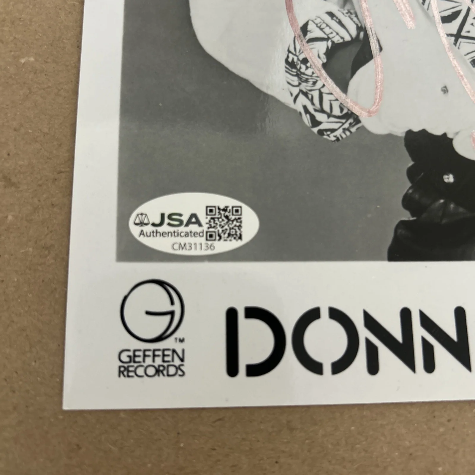 Donna Summer Signed In Person PUBLICITY Photo LOTS OF LOVE DONNA SUMMER JSA COA, изображение 3