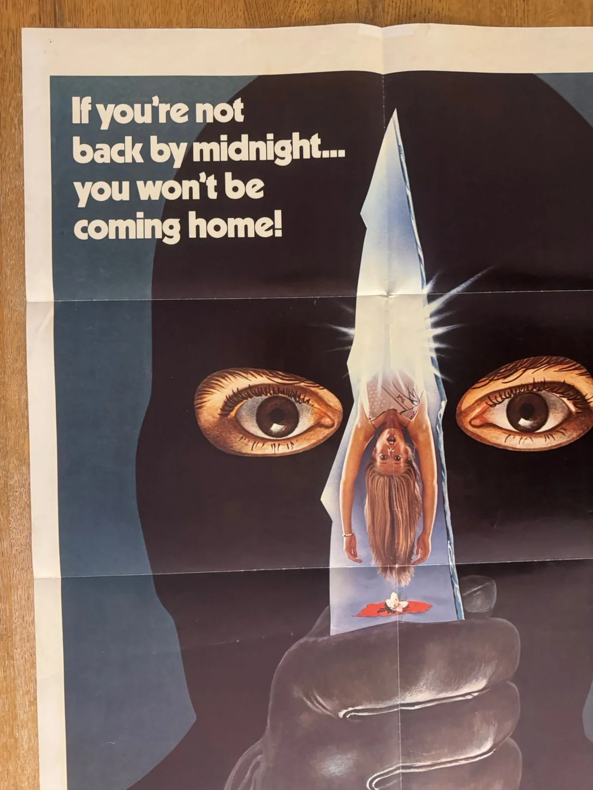 VTG PROM NIGHT 1980 ORIGINAL POSTER US 1-SHEET ONE-SHEET 27x41 JAMIE LEE CURTIS, изображение 2