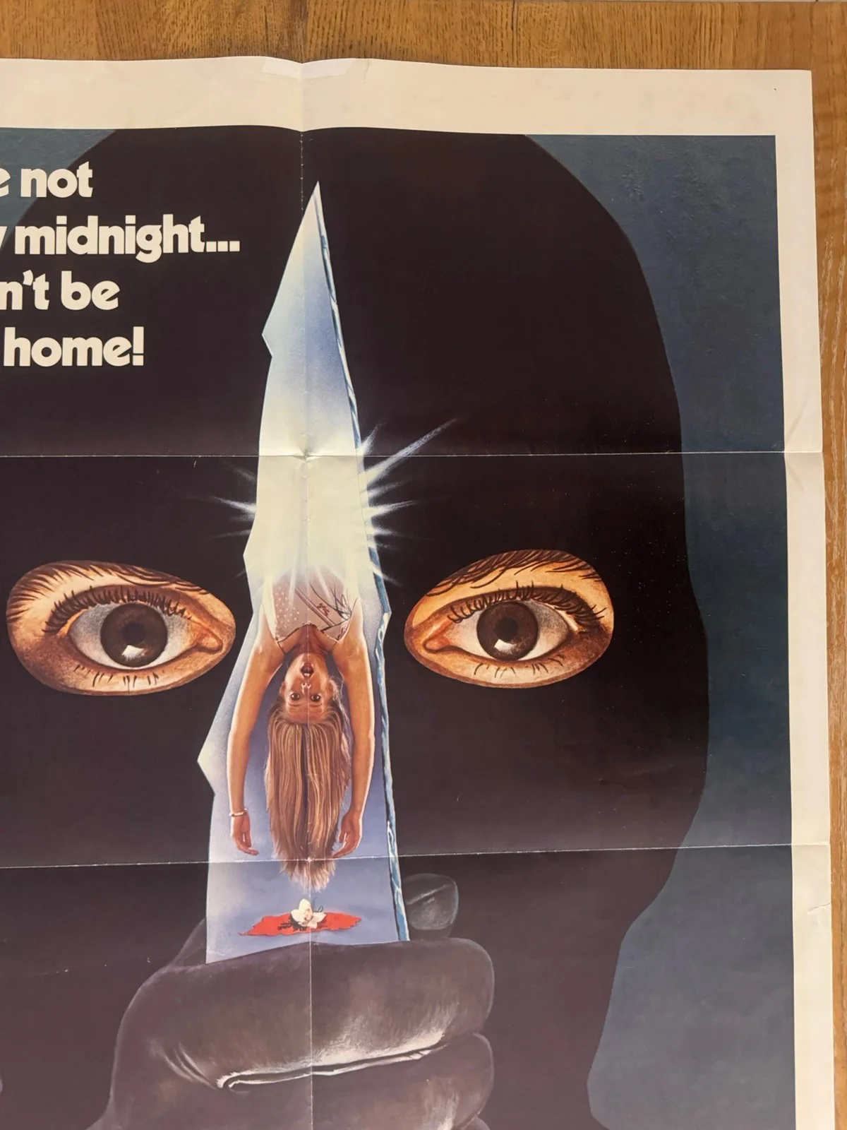 VTG PROM NIGHT 1980 ORIGINAL POSTER US 1-SHEET ONE-SHEET 27x41 JAMIE LEE CURTIS, изображение 5