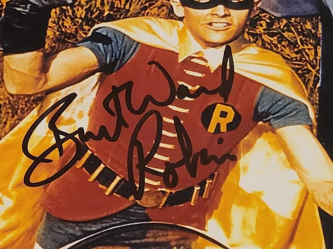 BURT WARD — 1966 BATMAN & ROBIN 16 X 20 Color Photo Signed By BURT WARD With /COA, изображение 3