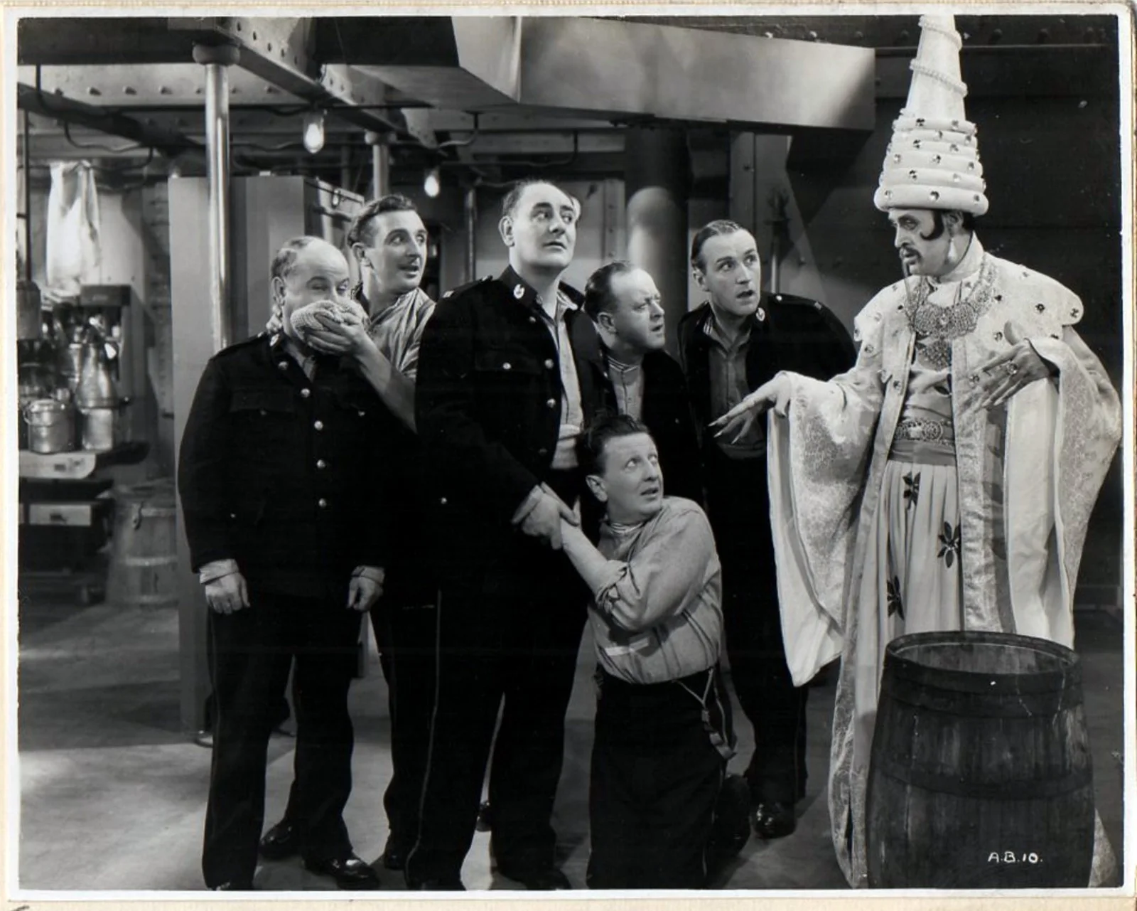 ALF'S BUTTON AFLOAT 1938 Alastair Sim, Crazy Gang, Bud Flanagan 4 SMALL STILLS, изображение 5