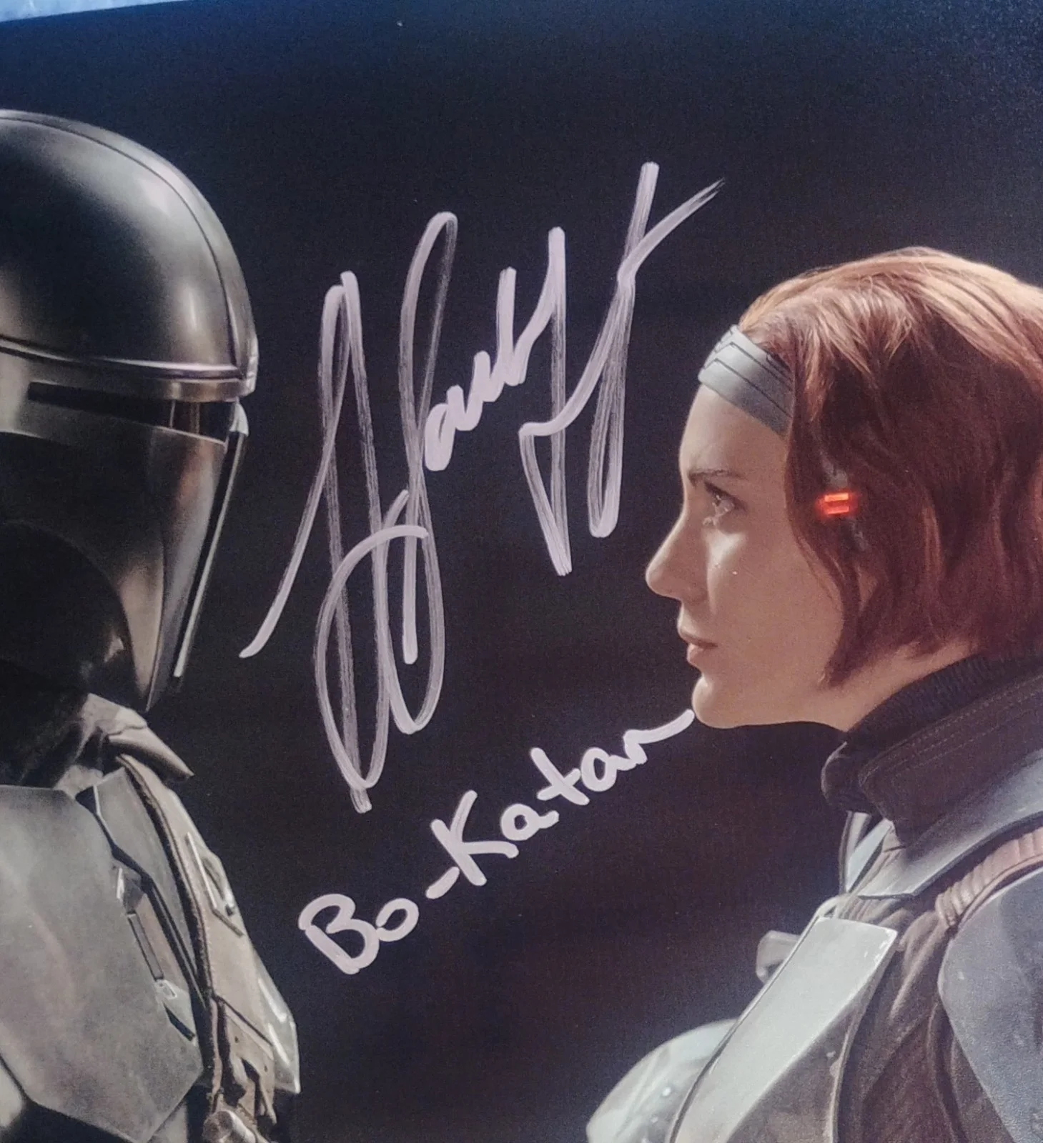 Katee Sackhoff Hand Signed 8x10 Photo JSA COA The Mandalorian NO TARIFFS, image 3