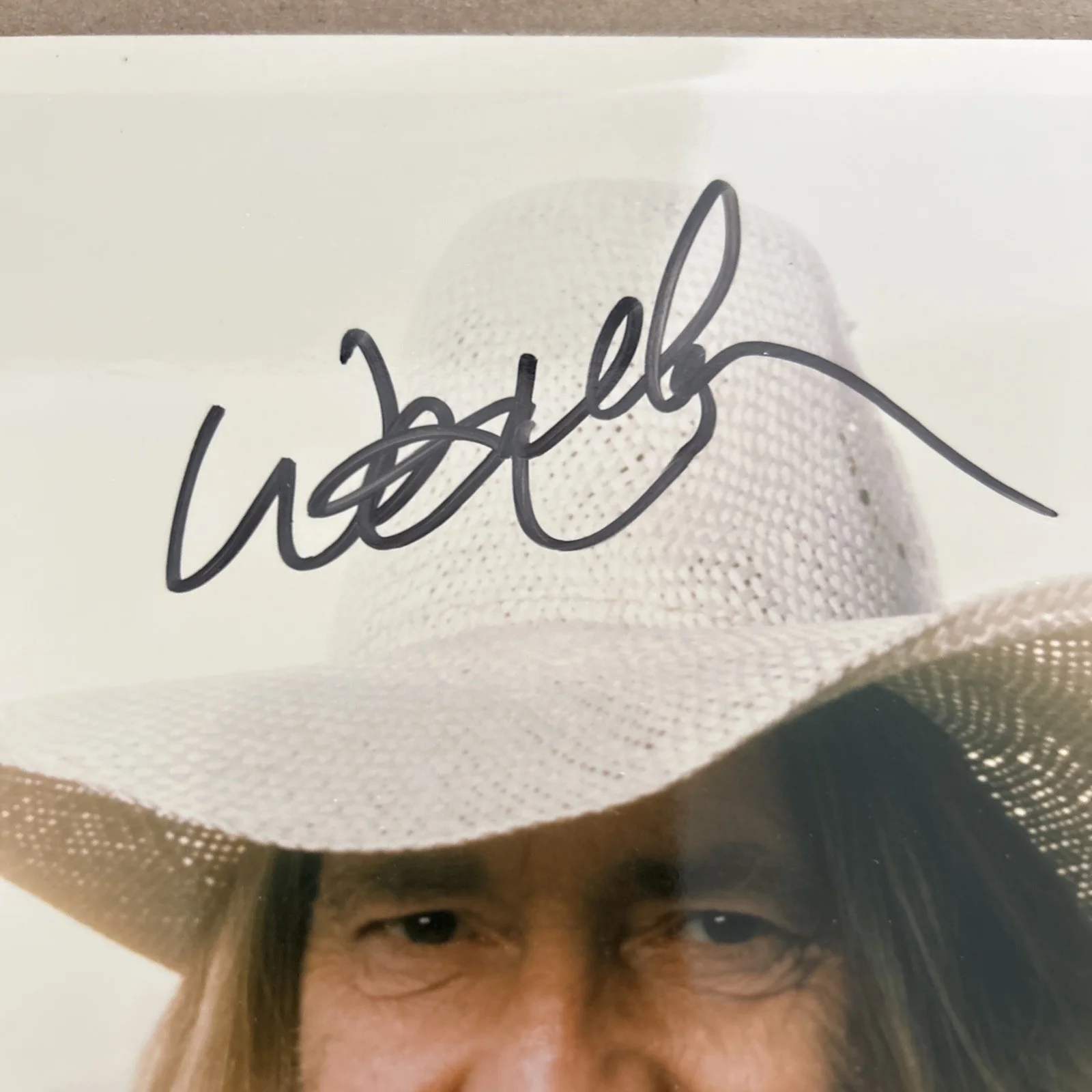 Willie Nelson Signed In-Person 8 x 10 Color Photo w JSA COA and Hologram, изображение 2