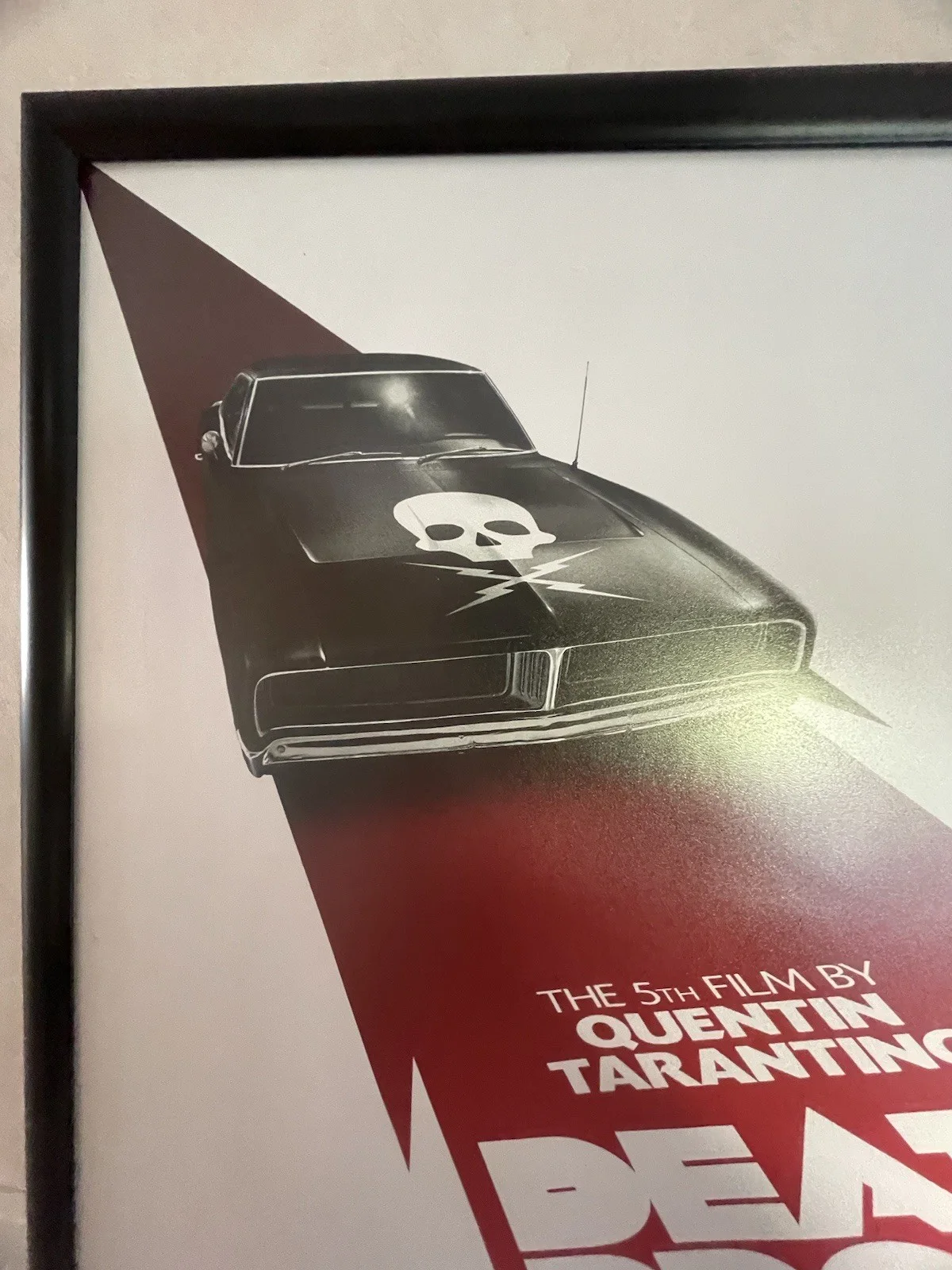 Death proof Original Cinema Quad Poster 40x30 Db Sided Rare, изображение 3