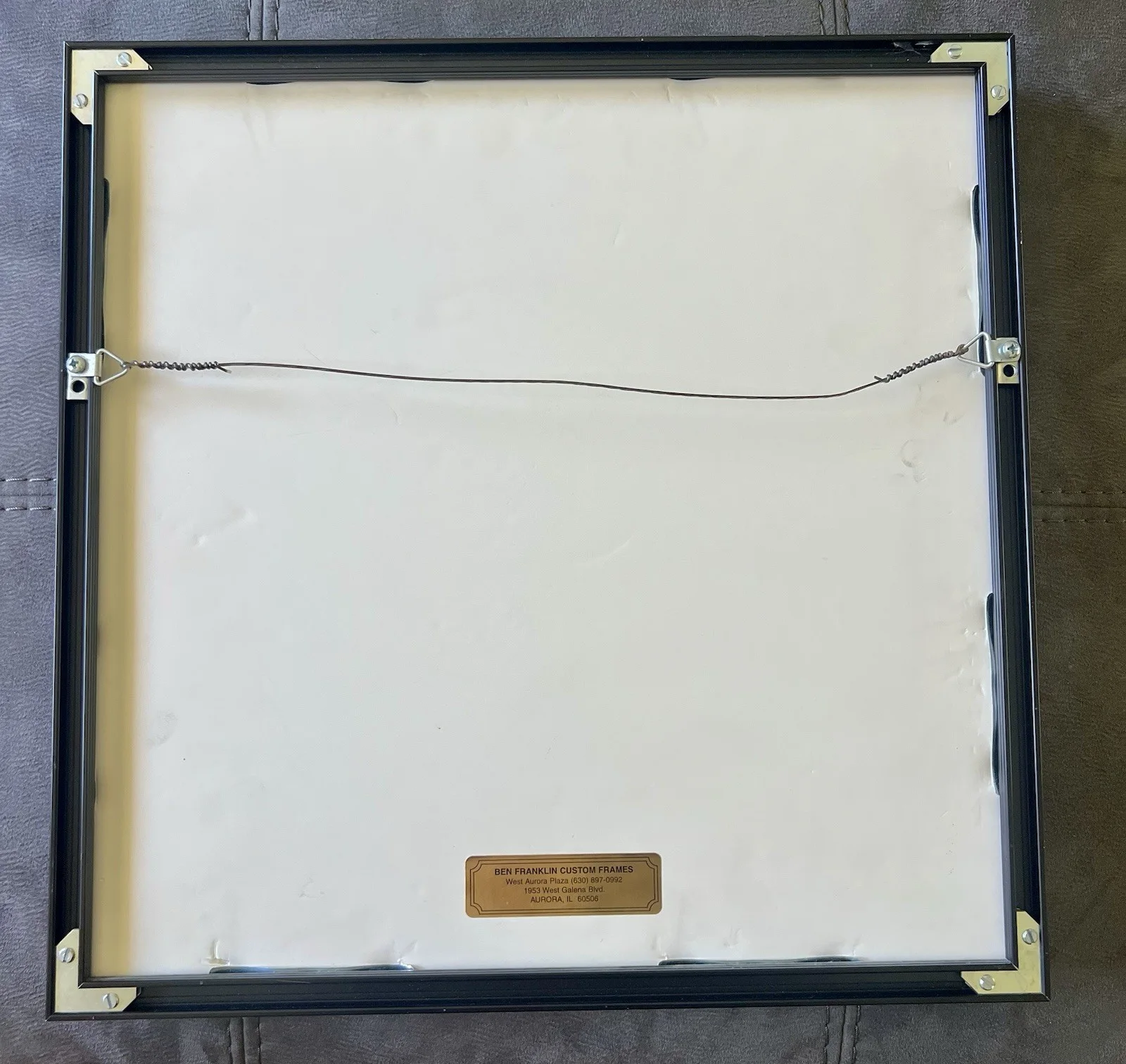 Something Corporate — EXTREMELY RARE SOMETHING CORPORATE 16in X 16in FRAMED PICTURE WITH AUTOGRAPH, изображение 2