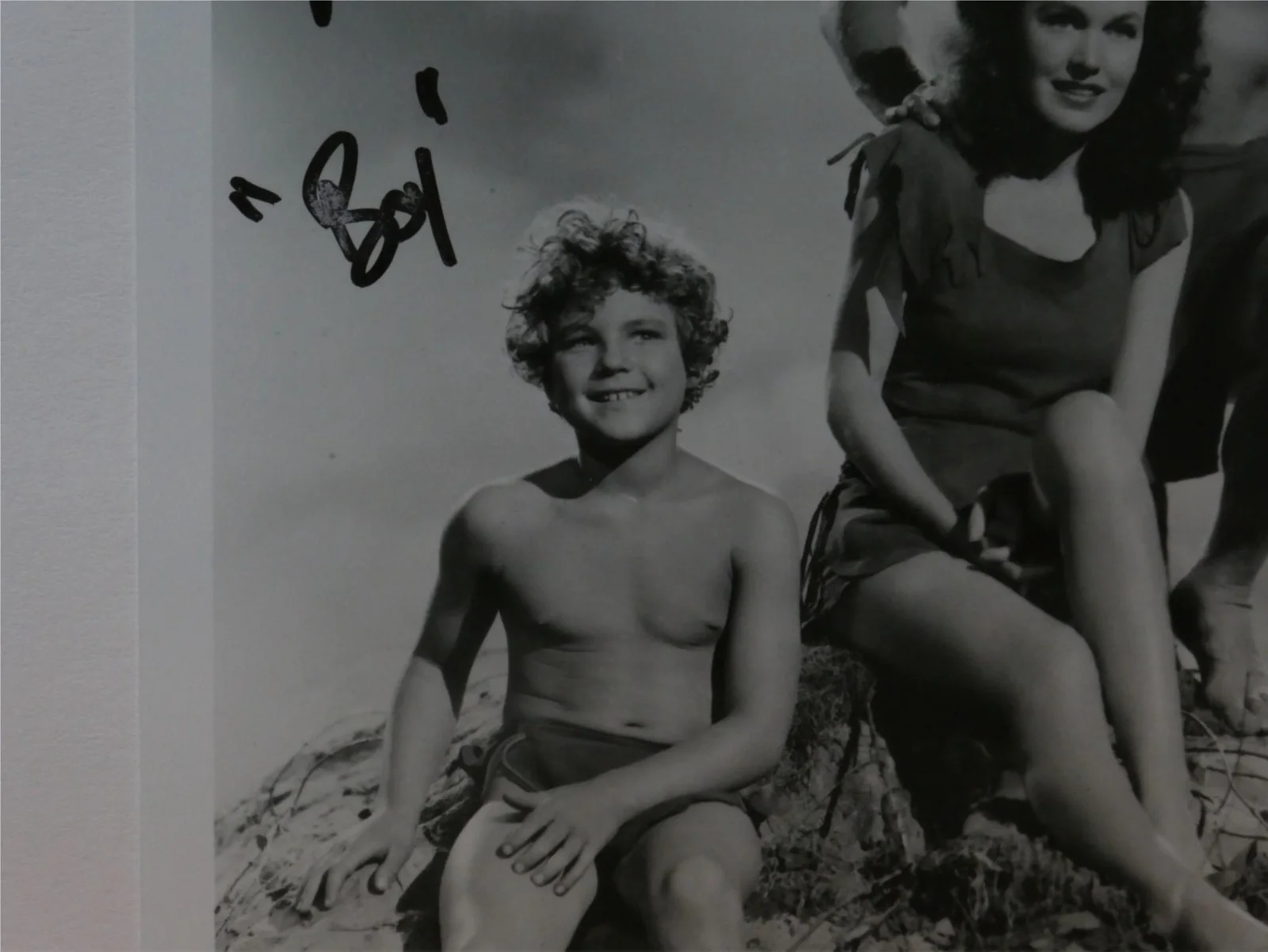 Johnny Sheffield — Johnny Sheffield Signed 8x10 B&W Photo Autographed Boy Tarzan Film Series, изображение 3