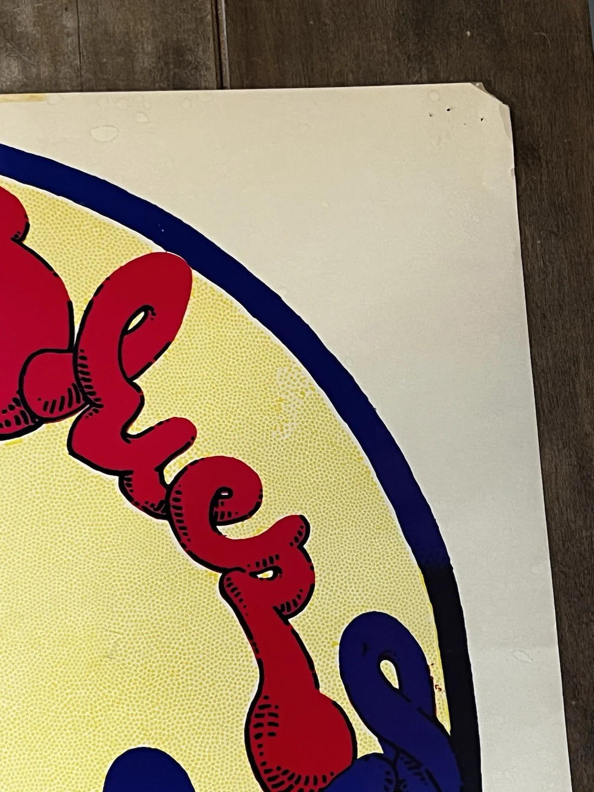 MOODY BLUES & COLD BLOOD, Terrace Ballroom, 1970 Concert Poster Original 1st, изображение 4