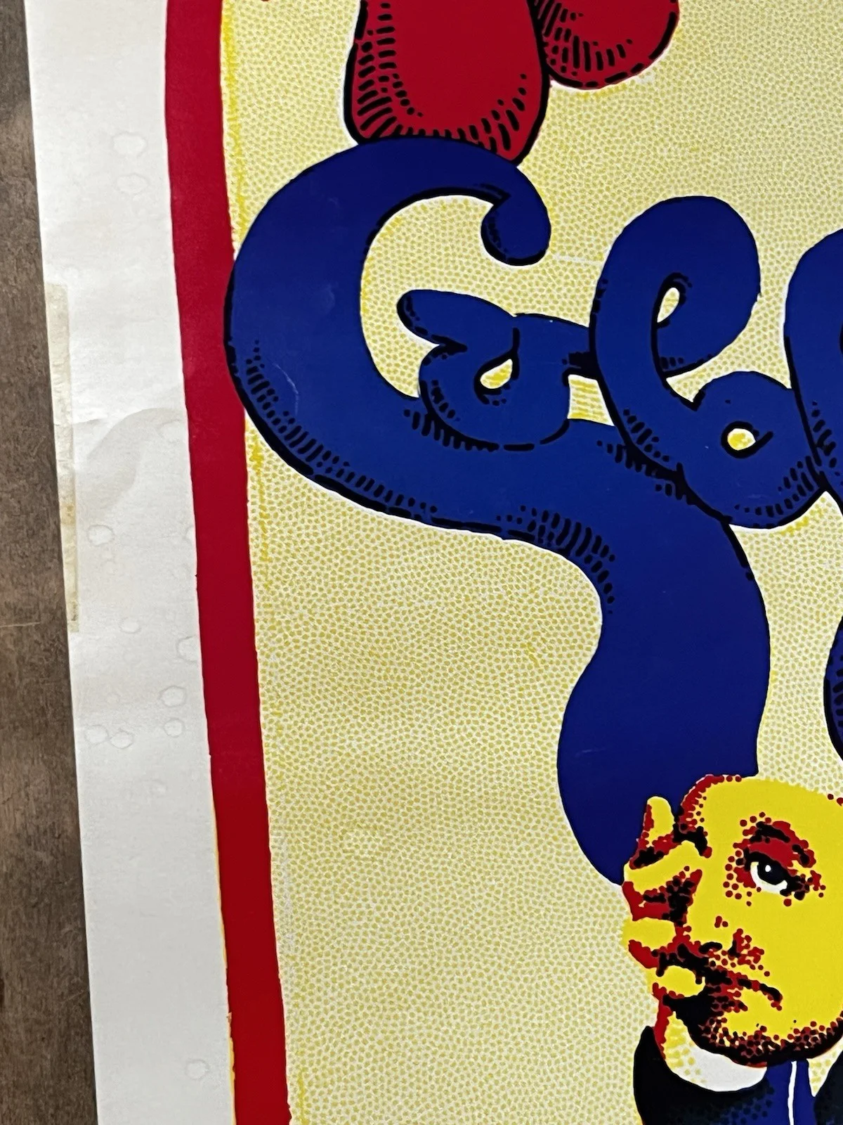 MOODY BLUES & COLD BLOOD, Terrace Ballroom, 1970 Concert Poster Original 1st, изображение 5