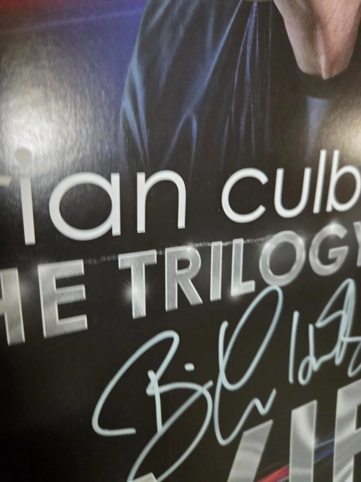Brian Culbertson autographed poster- 17" x 11"- "Trilogy Tour"-Signed at concert, изображение 2