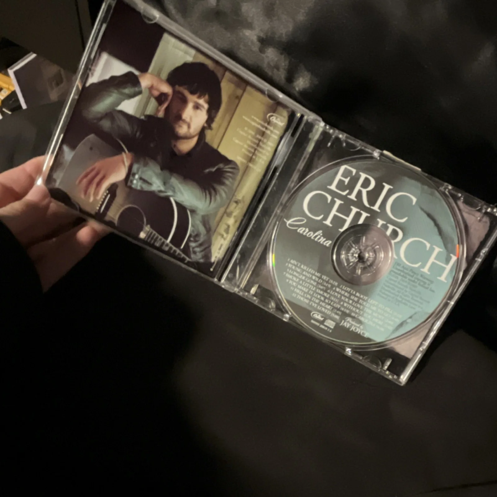 Eric Church Carolina Signed Country Music CD Original, image 3