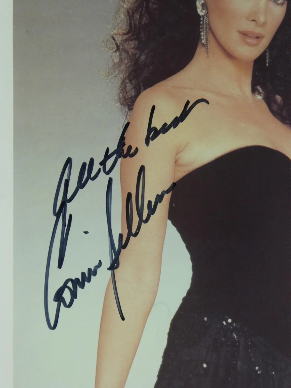 Connie Sellecca — Connie Sellecca Signed 8x10 Photo Autographed Hotel, изображение 2