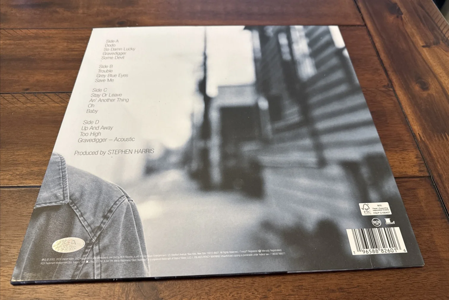 Dave Matthews Band "SOME DEVIL" Vinyl Album Signed Autographed PSA Certified !!, image 5