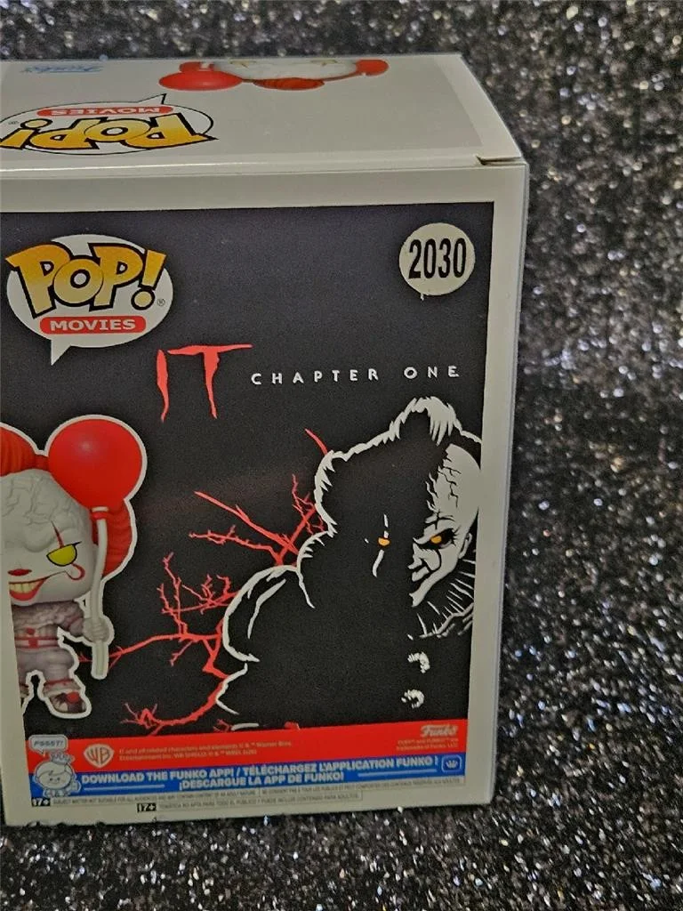 BILL SKARSDARD — BILL SKARSGARD SIGNED FUNKO POP! HOROR MOVIE 2030 IT PENNYWISE FIGURE WITH COA, изображение 5
