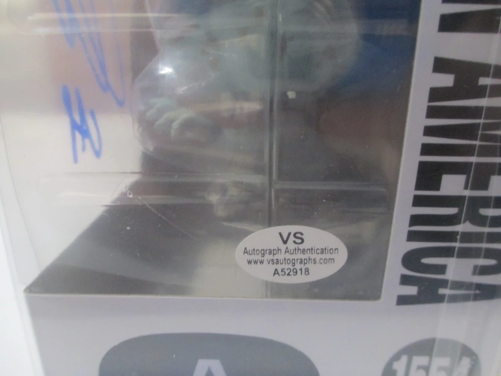Chris Evans — Chris Ecans as Zombie Captain America Autographed Bobblehead 1554 Funko Pop, image 2
