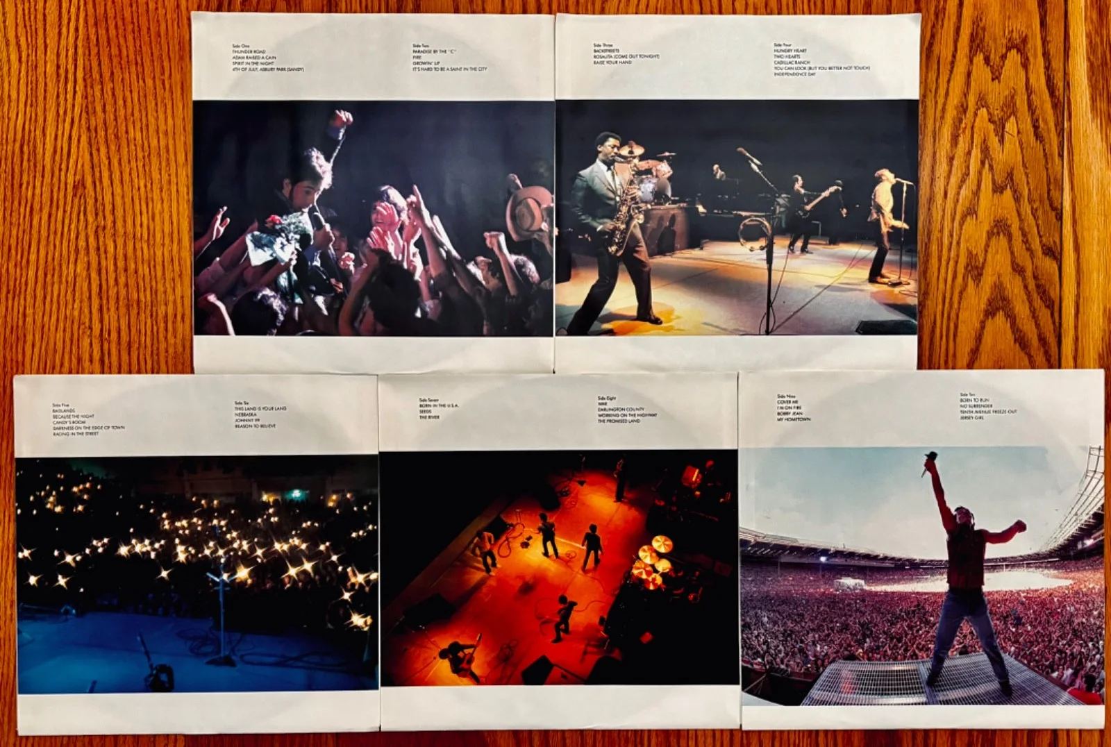 BRUCE SPRINGSTEEN & THE E STREET BAND Signed LIVE/1975-85~5 Album Box Set~NMint, image 3