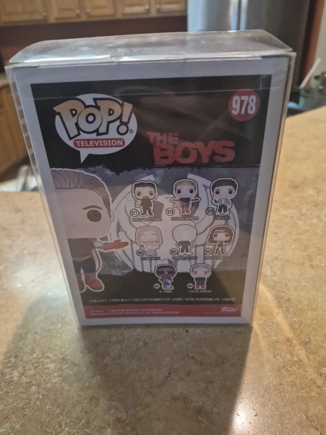 Anthony Starr — Anthony Starr The Boys TV Show signed Homelander Funko Pop Vinyl Figure, изображение 5