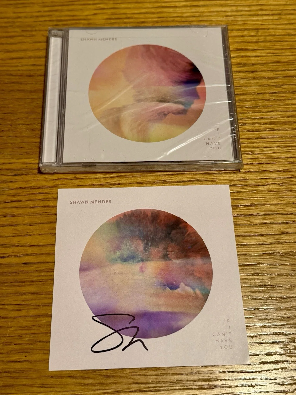 Shawn Mendes — SIGNED Shawn Mendes CD If I Can’t Have You SINGLE Signed Insert Limited Edition