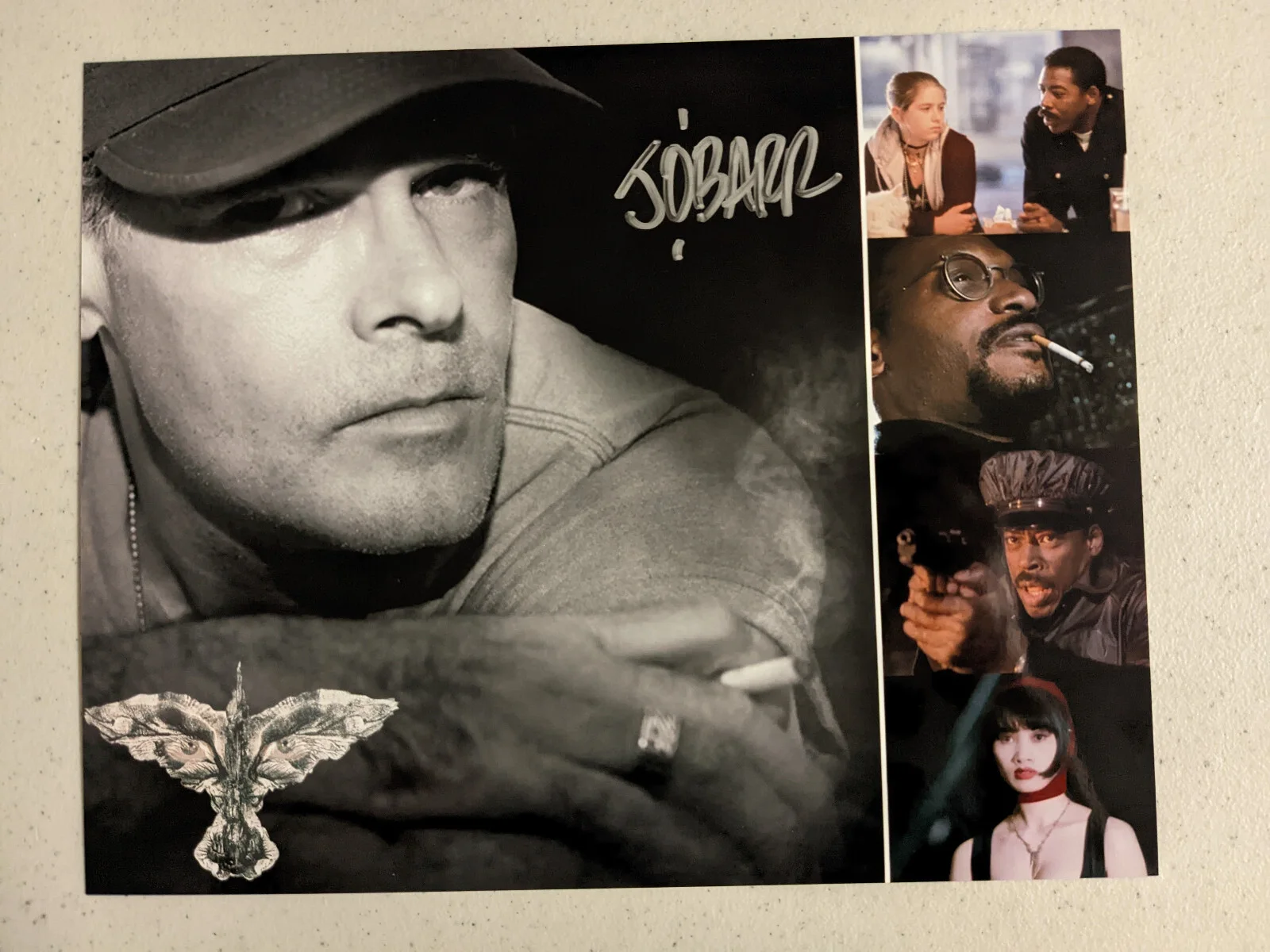 James O'Barr — James O'Barr Signed 8x10 PHOTO Creator of The Crow Autograph Horror JSA COA B