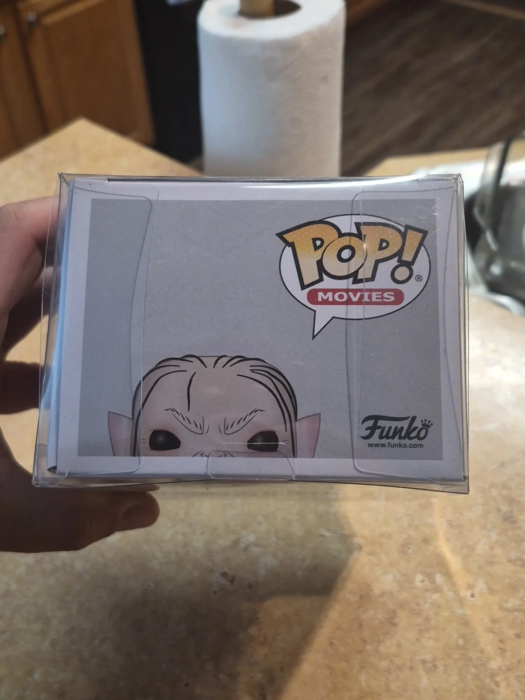 Andy Serkis — Andy Serkis The Lord Of The Rings Movies signed Gollum Funko Pop Vinyl Figure, изображение 3