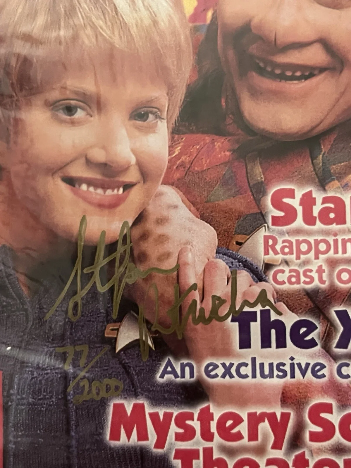 July 1995 TV Guide Signed By X-Files Author Stefan Petrucha Summer Sc-Fi Issue!, image 3