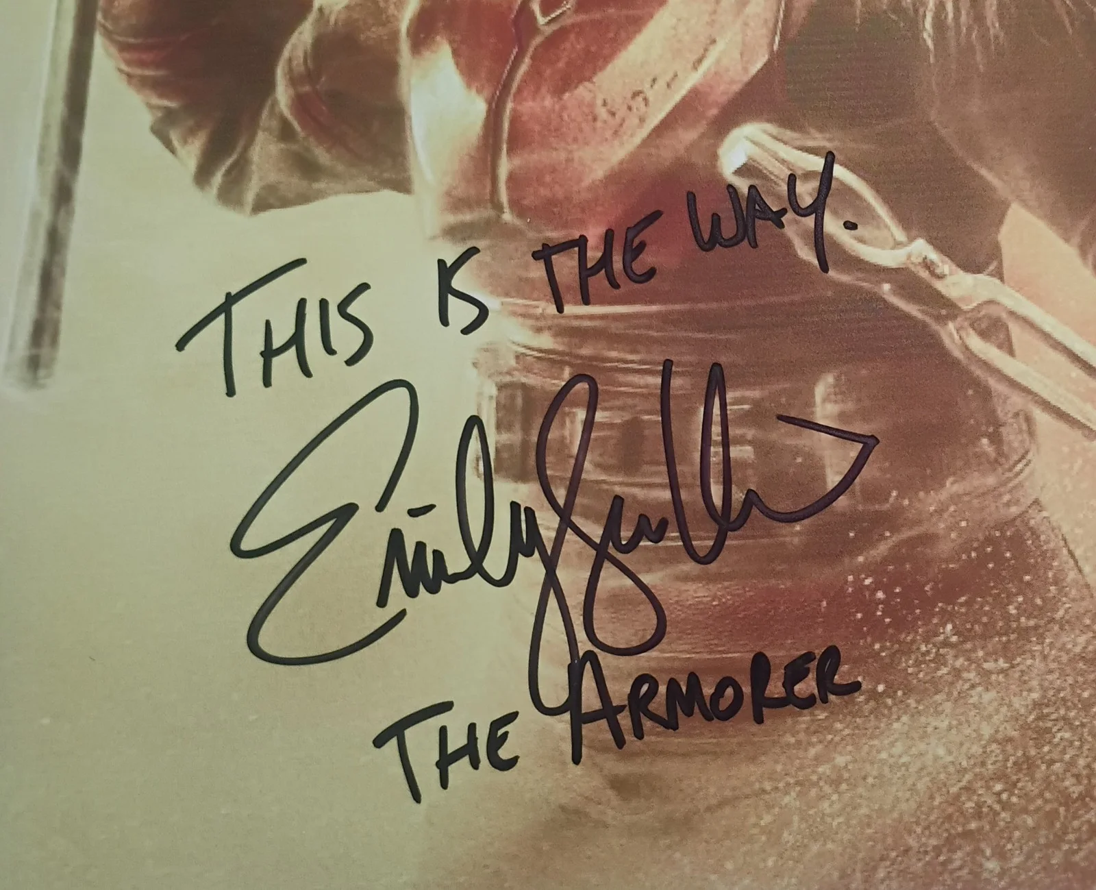 Emily Swallow Hand Signed 8x10 Photo JSA COA The Mandalorian NO TARIFFS, изображение 3