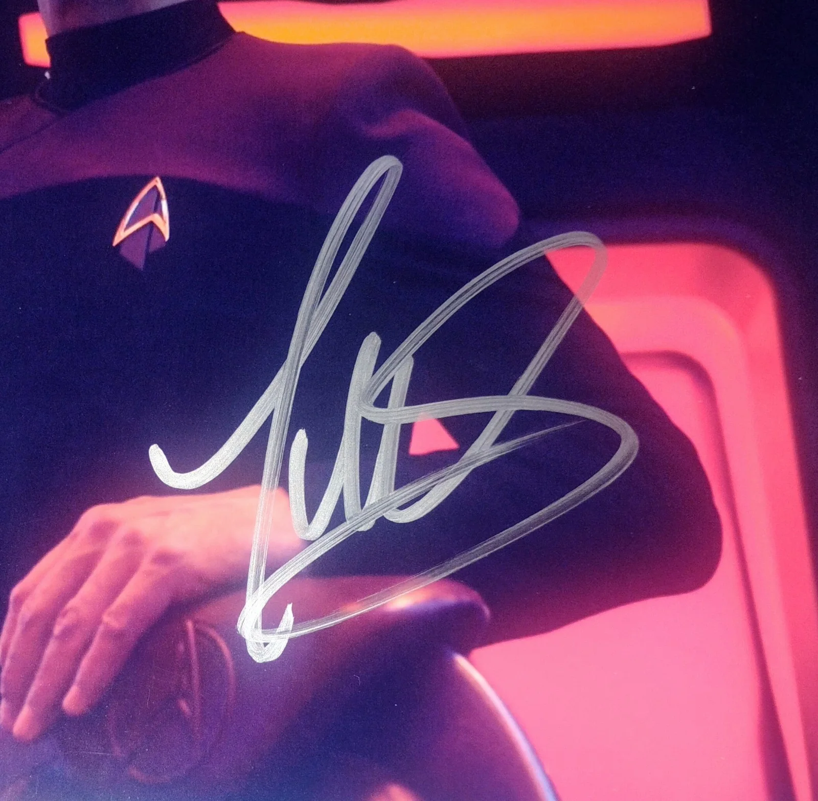 Todd Stashwick Hand Signed 8x10 Photo JSA COA Star Trek Captain Shaw NO TARIFFS, изображение 3