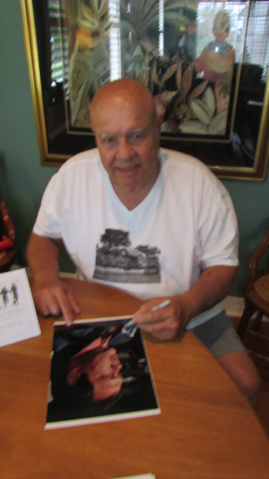JOIE CHITWOOD JR 007 JAMES BOND OFFICIAL b'bc SIGNING AUTOGRAPH LIVE AND LET DIE, изображение 4
