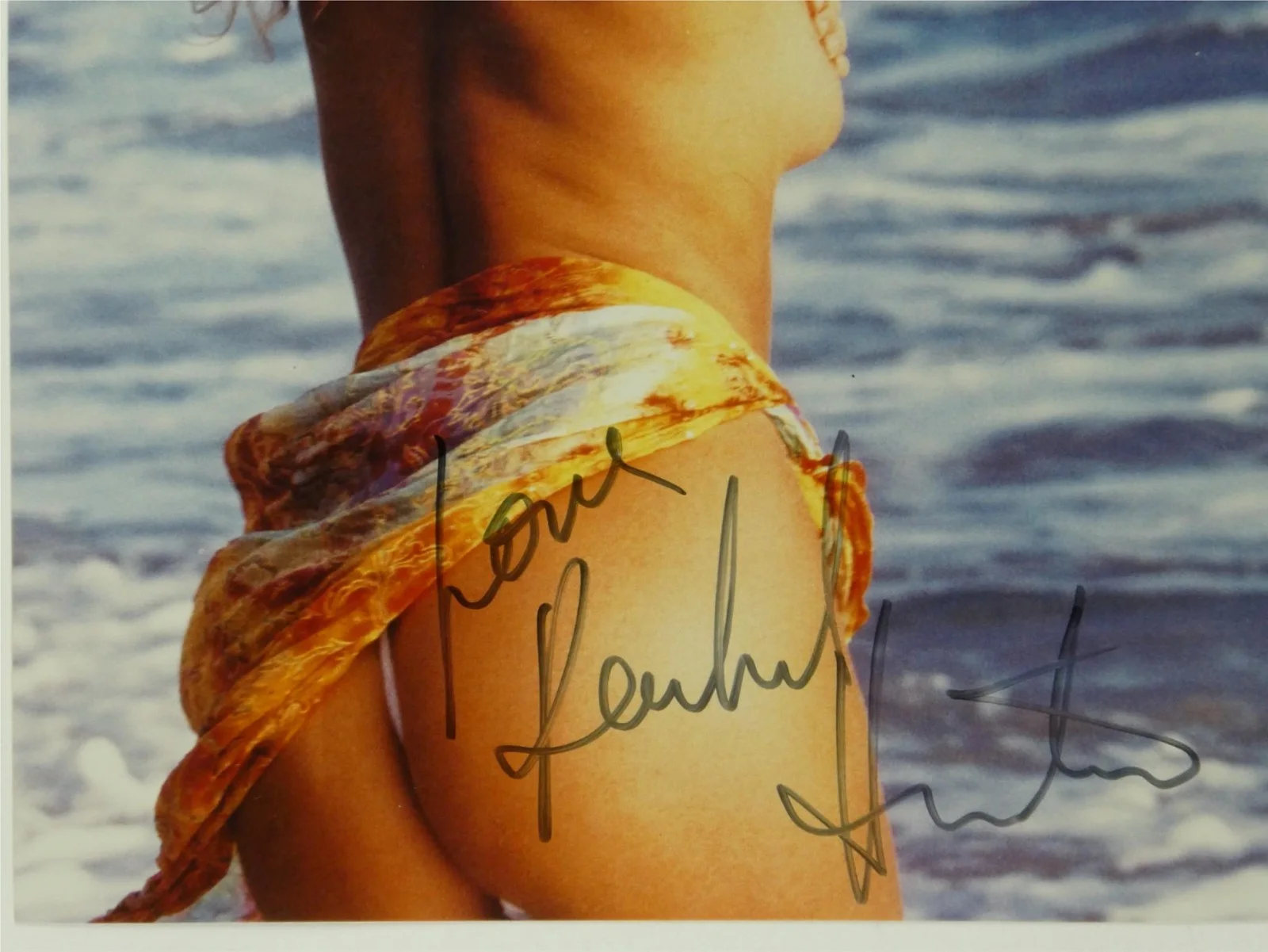Rachel Hunter — Rachel Hunter Signed 8x10 Photo Autographed, image 2