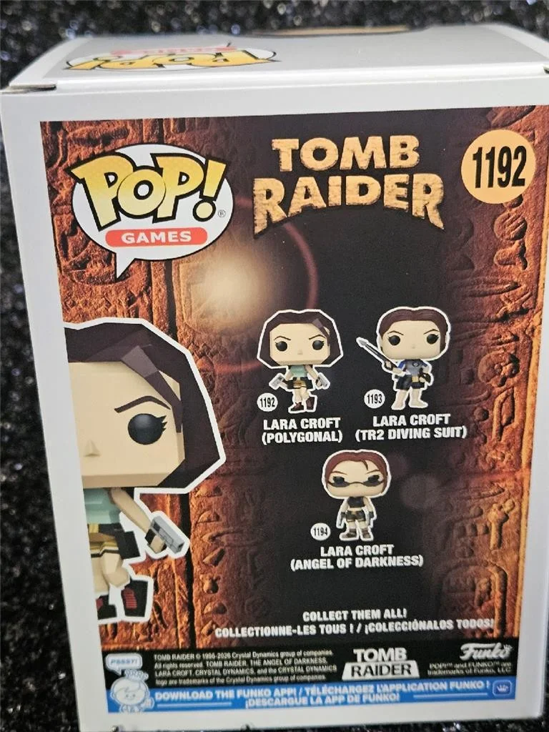 ALICIA VIKANDER — ALICIA VIKANDER SIGNED FUNKO POP! TOMB RAIDER 1192 LARA CROFT POLYGONAL COA, image 5