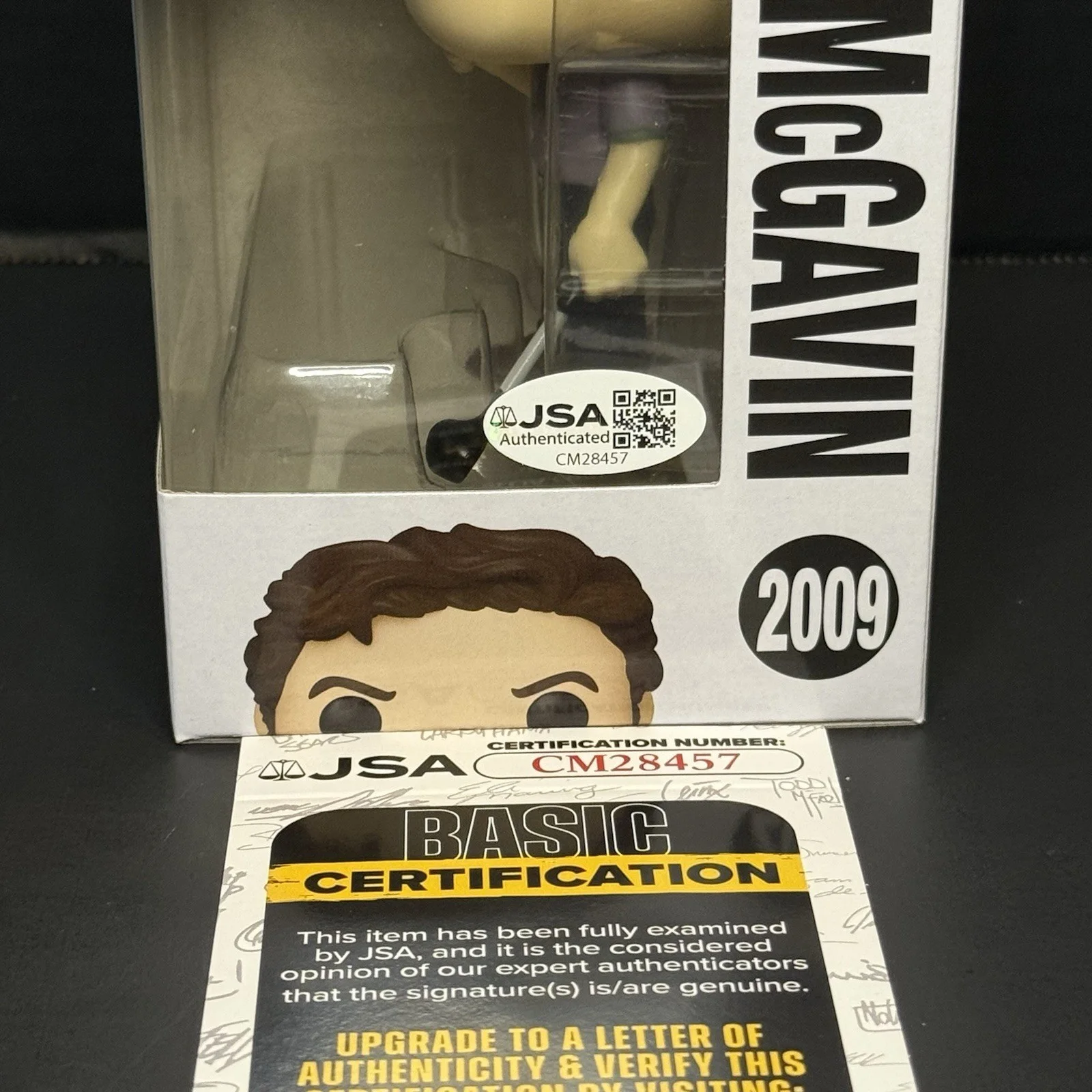 Christopher McDonald — Christopher McDonald Signed Happy Gilmore Shooter McGavin Funko Autographed JSA, image 2