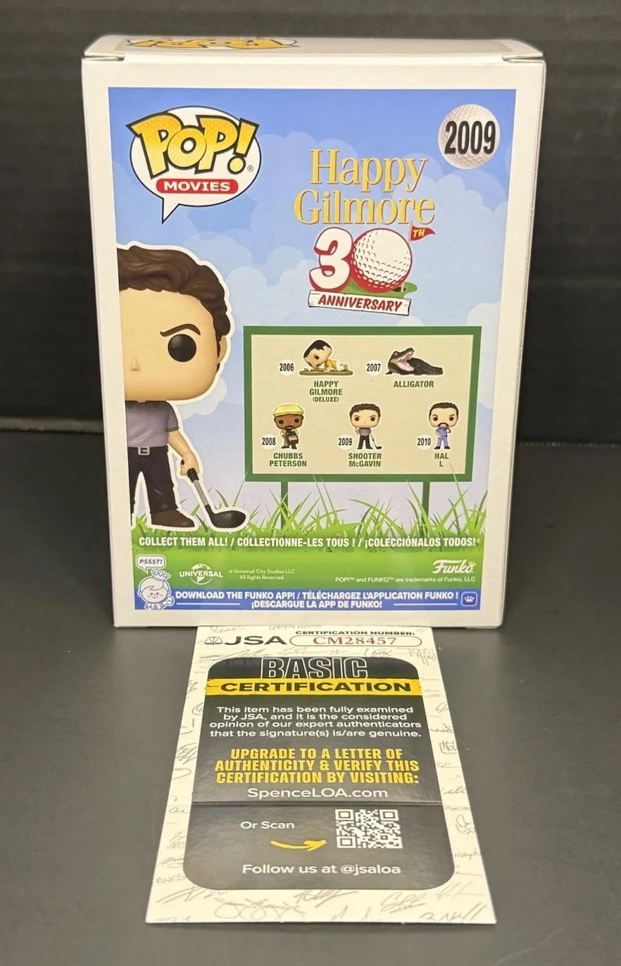 Christopher McDonald — Christopher McDonald Signed Happy Gilmore Shooter McGavin Funko Autographed JSA, image 3
