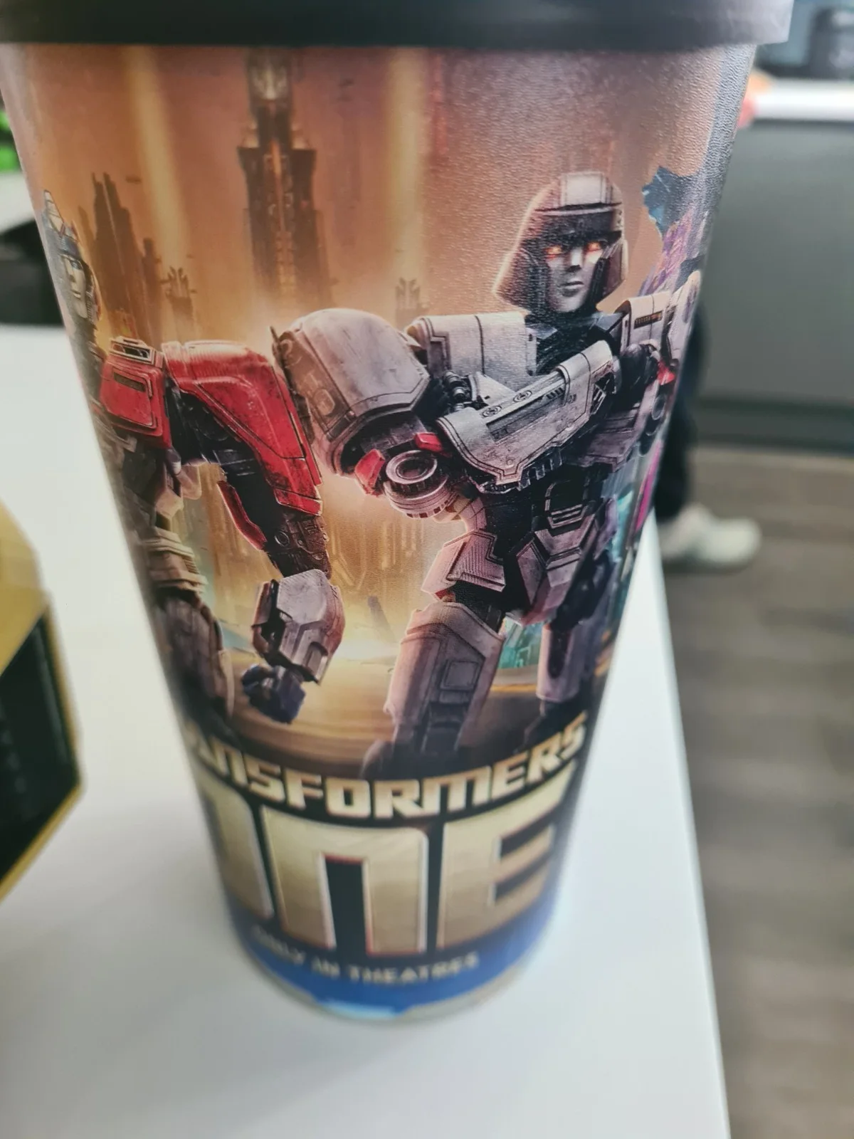 Transformers One Cinemark Exclusive Popcorn Bucket - BumbleBee Head, image 3