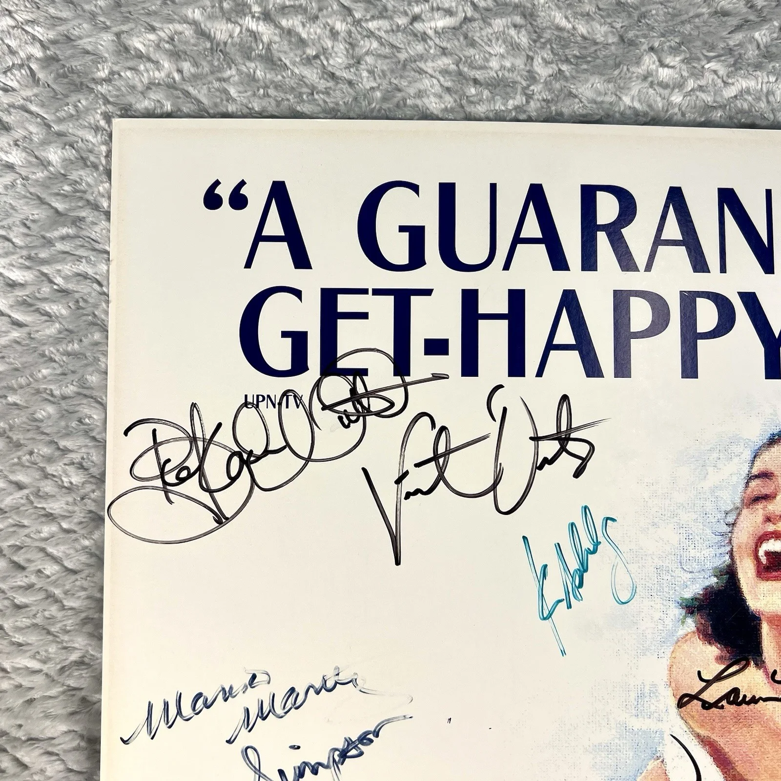 Mamma Mia Signed Autographed 14x22 Window Card Broadway 2005 Cast San Diego, image 4