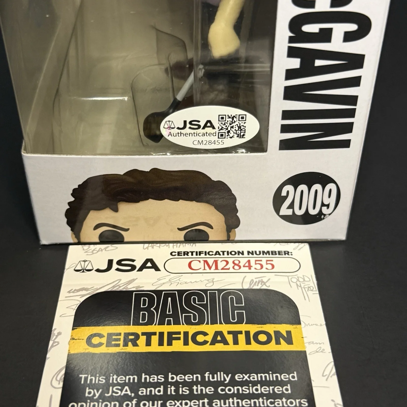 Christopher McDonald — Christopher McDonald Signed Happy Gilmore Shooter McGavin Funko Autographed JSA, image 3
