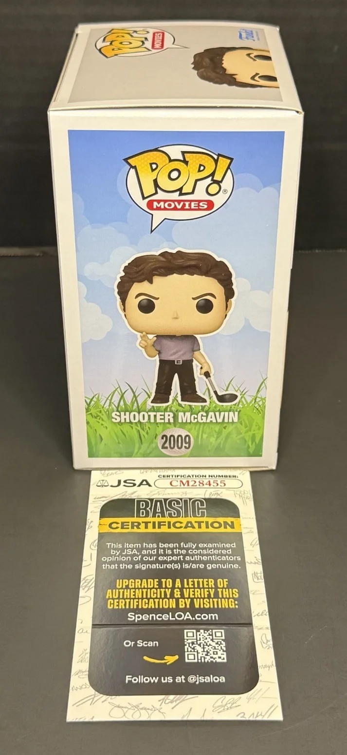 Christopher McDonald — Christopher McDonald Signed Happy Gilmore Shooter McGavin Funko Autographed JSA, image 5