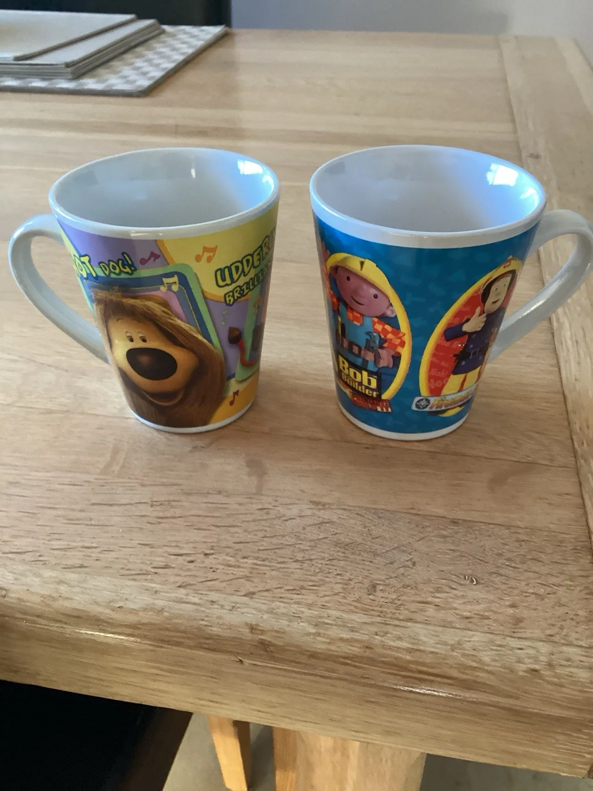 Kinnerton 2005 Doggel and 2007 Bob The Builder Mugs x 2, изображение 2